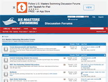 Tablet Screenshot of forums.usms.org